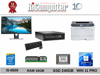 POSTAZIONE PC COMPLETA I5-4570 + MONITOR 24” + STAMPANTE LEXMARK – GARANZIA 12 MESI