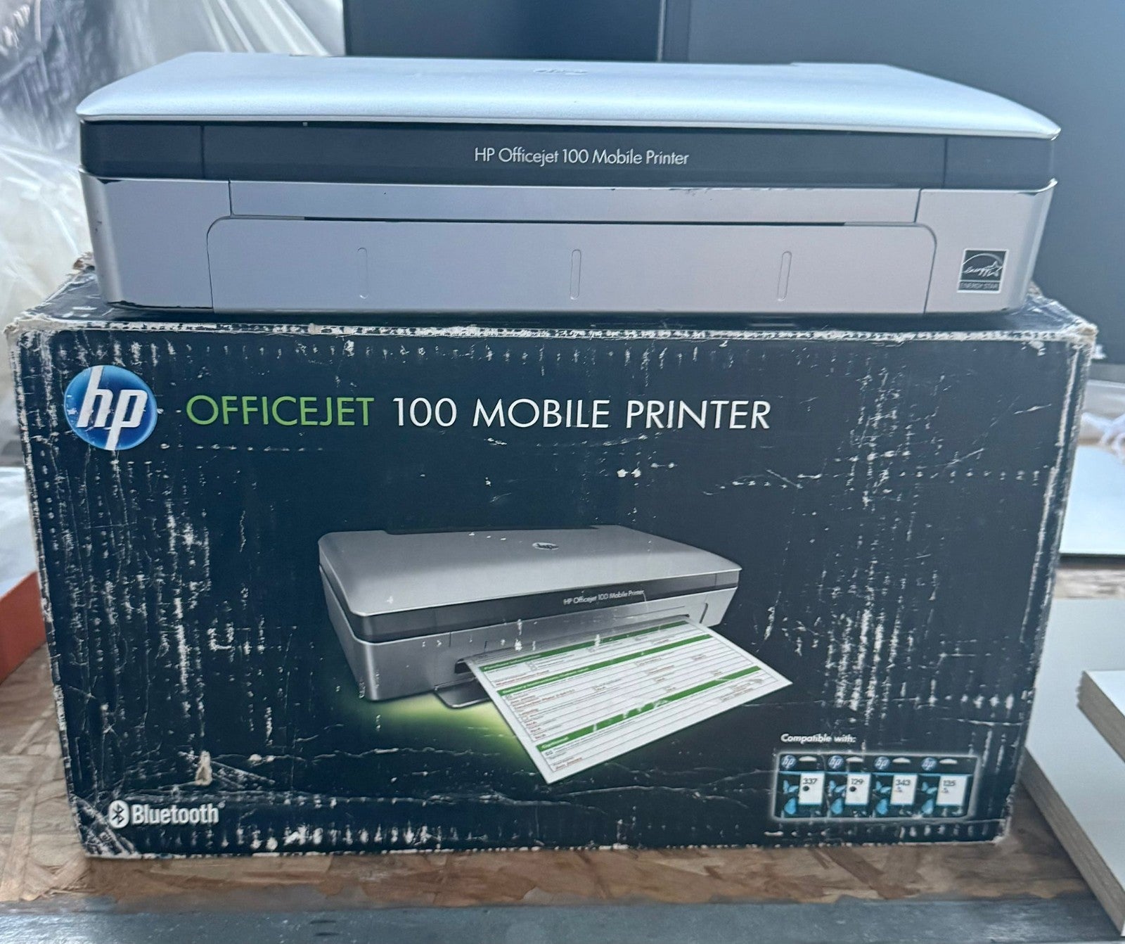 HP OfficeJet 100 Mobile Stampante Portatile Ricondizionata – Bluetooth – Batteri